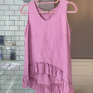Goddess Gear Linen Top and Skirt Set - NWOT -S/M